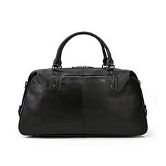 Trekker Black Leather Bag