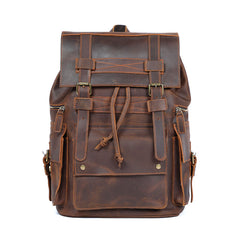 Nomad Brown Leather Backpack