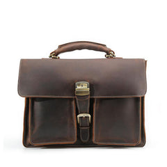 Pioneer Brown Leather Bag
