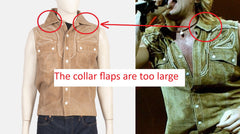 Vagar Brown Suede Vest Jacket