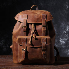 Nova Leather Knapsack