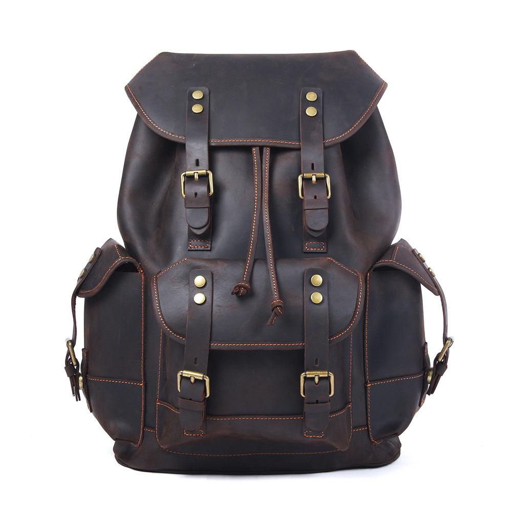 Echo Leather Backpack