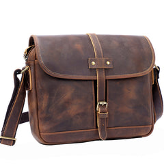 Safari Leather Messenger